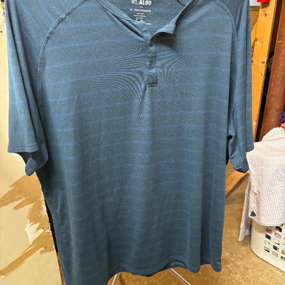 Algo Button Front T-Shirt